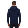 Colete zip com capuz dos homens