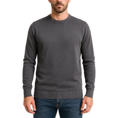 Camisola de pescoço em volta dos homens