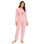 Long velvet pajamas Female patterns