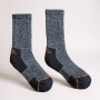 Conjunto de 6 pares de calcetines de trabajo - Calcetines calientes - Calcetines térmicos de invierno hombre reforzado