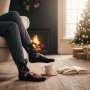 12 paires de chaussettes Noël en coton unisexe