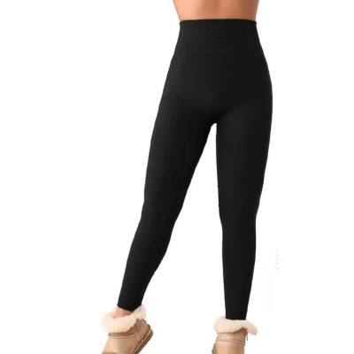 Leggings Fourrés noir