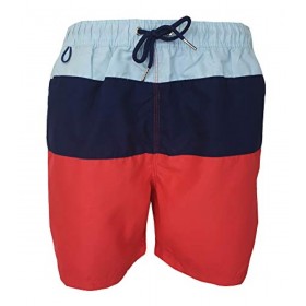 Tricolore bath shorts