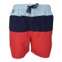 Tricolore bath shorts