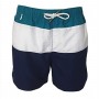 Tricolore bath shorts