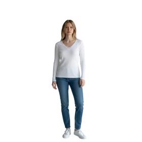 Camiseta térmica de manga larga para mujer