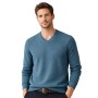 Camisola V-Pescoço de Algodão Piqué Man