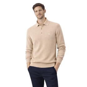 Camisola de pólo de algodão masculino