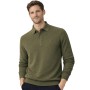 Camisola de pólo de algodão masculino