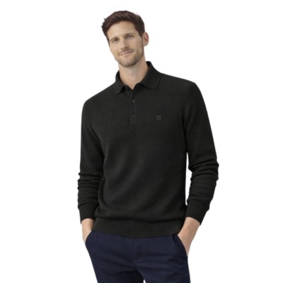 Pull Polo Maille Piquée MIKE Homme