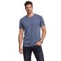 Kurzarm-T-Shirt-Logo