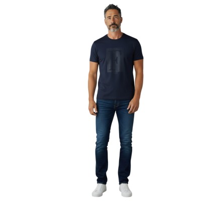 T-shirt manches courtes logo uni