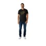 UNI T-shirt geneigtes logo
