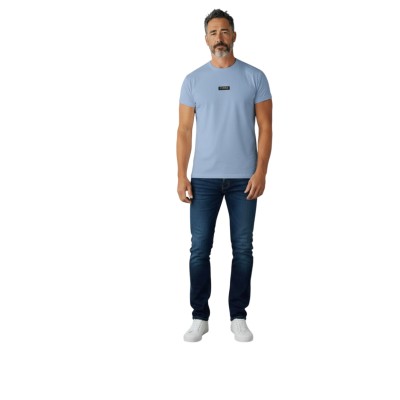 T-shirt uni petit logo