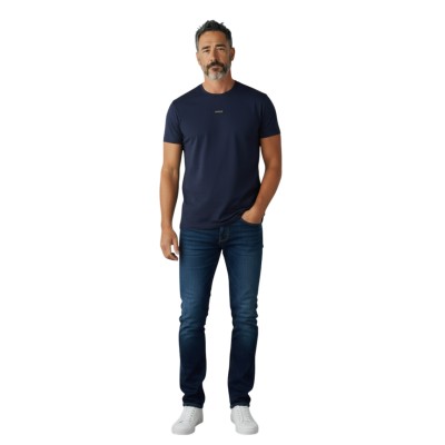 copy of T-shirt uni manches courtes col rond