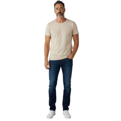copy of T-shirt uni manches courtes col rond