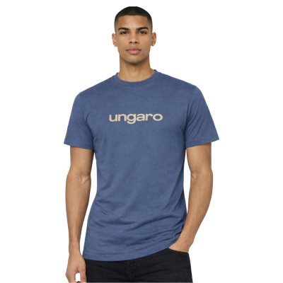 T-shirt homme 100% coton manches courtes avec logo poitrine