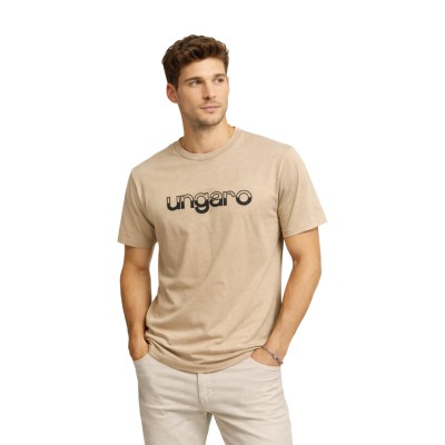 T-shirt homme manches courtes logo design