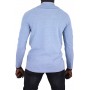 Einfarbiges Langarm-Poloshirt