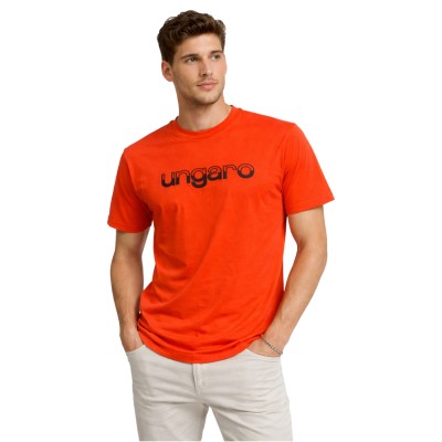 copy of T-Shirt schlicht Kurzärmel Rundhalsausschnitt kleines Logo