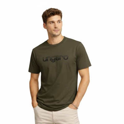 copy of T-Shirt schlicht Kurzärmel Rundhalsausschnitt kleines Logo