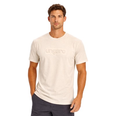 copy of T-Shirt schlicht Kurzärmel Rundhalsausschnitt kleines Logo