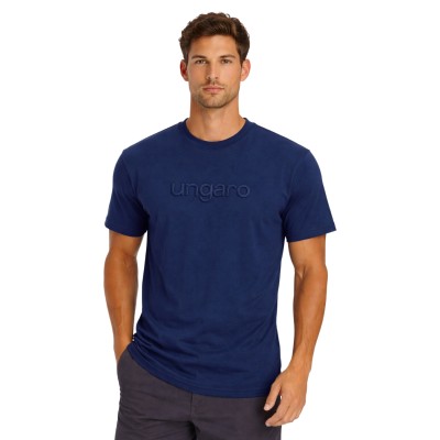 copy of T-Shirt schlicht Kurzärmel Rundhalsausschnitt kleines Logo