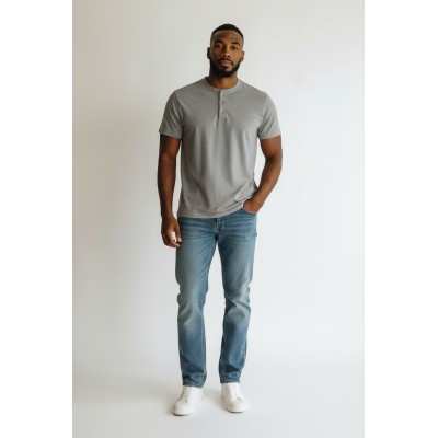 copy of T-shirt uni logo col rond