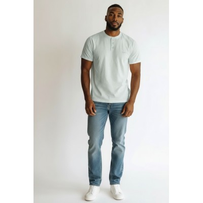 copy of T-shirt uni manches courtes col rond petit logo