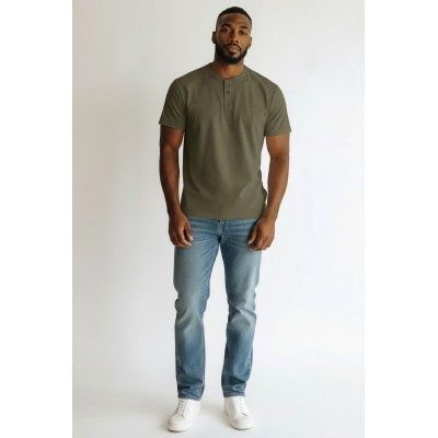 copy of T-shirt uni manches courtes col rond petit logo