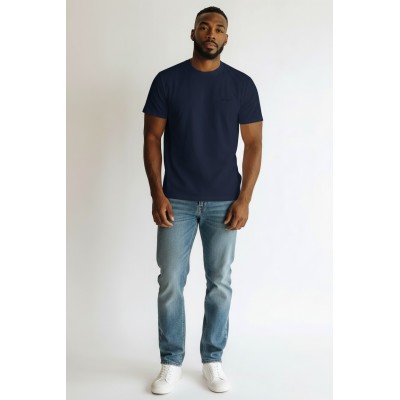 copy of T-shirt uni logo col rond