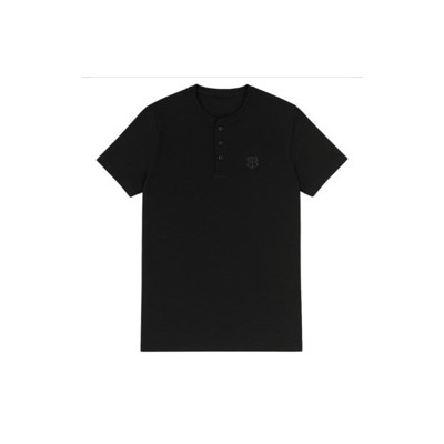 copy of T-Shirt schlicht Kurzärmel Rundhalsausschnitt kleines Logo