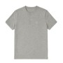 copy of T-Shirt schlicht Kurzärmel Rundhalsausschnitt kleines Logo