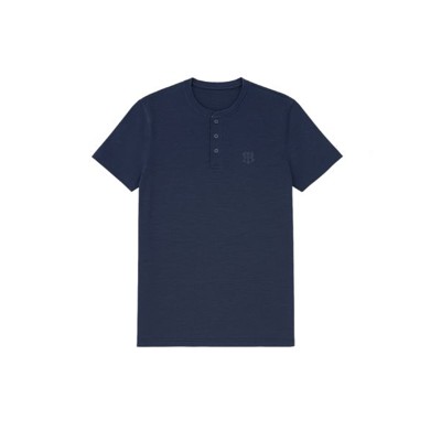 copy of T-Shirt schlicht Kurzärmel Rundhalsausschnitt kleines Logo