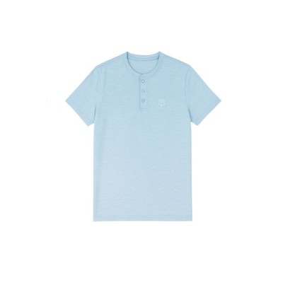 copy of T-Shirt schlicht Kurzärmel Rundhalsausschnitt kleines Logo