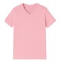 copy of T-Shirt schlicht Kurzärmel Rundhalsausschnitt kleines Logo