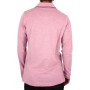 Einfarbiges Langarm-Poloshirt