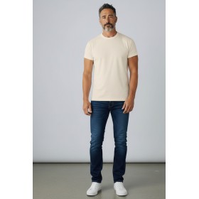 copy of T-shirt uni manches courtes col rond petit logo