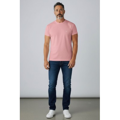 copy of T-shirt uni manches courtes col rond petit logo