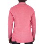Einfarbiges Langarm-Poloshirt
