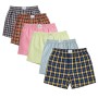 Lot de 6 caleçons tissés en coton