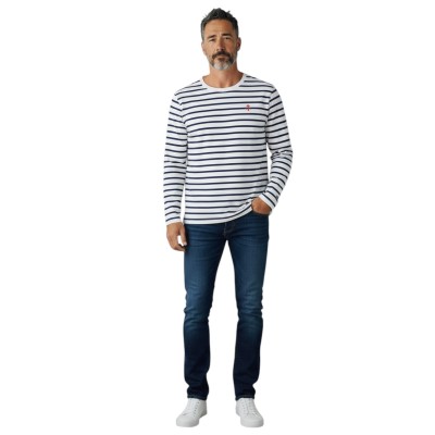 copy of T-shirt manches longues gauffré