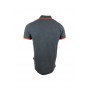 Uni manga corta polo
