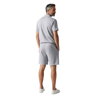 Ensemble Homme Polo & Short Premium 2 Pièces – Coupe Moderne Confort Stretch – Style Casual Chic Été