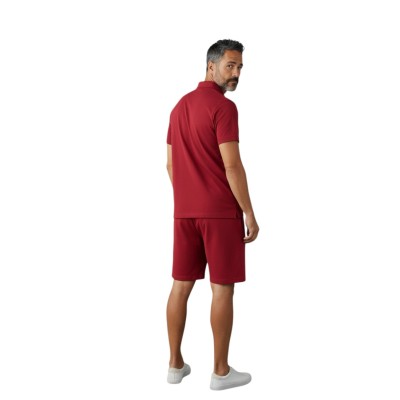 Ensemble Homme Polo & Short Premium 2 Pièces – Coupe Moderne Confort Stretch – Style Casual Chic Été