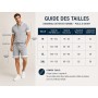 Ensemble Homme Polo Mesh & Short – Tenue Décontractée Été en Polyester, Coupe Confort, Col Polo, Short à Cordon