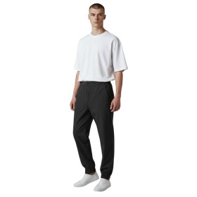 Pantalon Jogger Homme – Tissu Stretch – Coupe Confort – Taille Élastiquée – Style Casual Chic