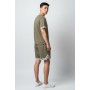 Ensemble Homme USA T-Shirt & Short  – Style Sportwear Varsity – Tenue Casual Été