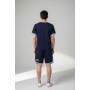 Ensemble Homme USA T-Shirt & Short  – Style Sportwear Varsity – Tenue Casual Été