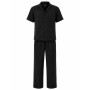 Ensemble Homme 100% Coton – Chemise Manches Courtes & Pantalon Fluide, Texture Gaufrée, Coupe Décontractée Premium